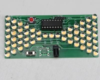 57LED Электронный комплект песочных часов FUN Электронный производственные навыки обучения навыки Экзамены.