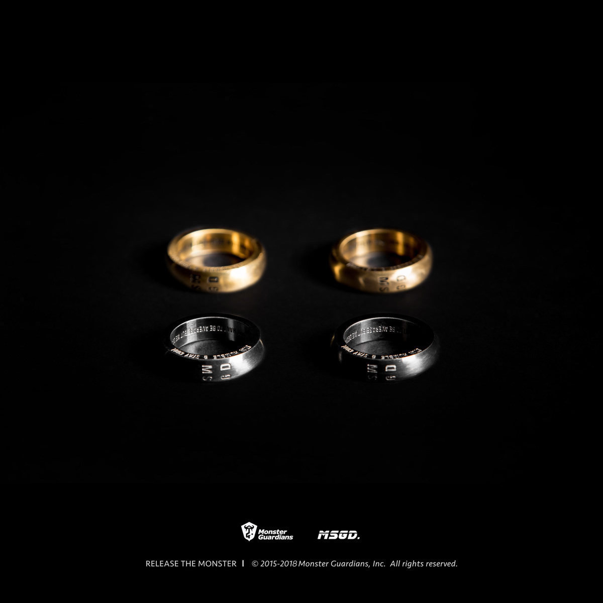 Bague homme OTHER   en Acier au titane - Ref 3086695 Image 1