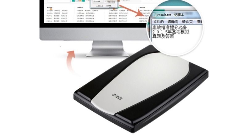 Hanwang Book Scanner Tài liệu Sách Hợp đồng Máy quét OCR HD Photo Office 3690