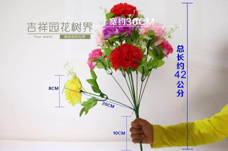 Simulation Flowers Peony Silk Flowers Fake Flowers Sunflower School Universiade Cheerleaders greet Bend bouquet Dance Performance Props Photography