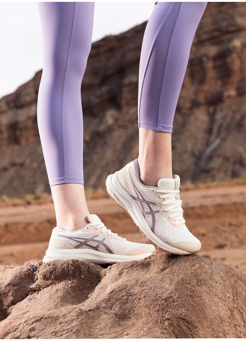 ASICS интерьер Суши-кроссовка женская гель-контент 7 отскок Подушка спортивной обуви 1012B540 Asics / Asics 