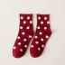 Vớ cotton Nhật Bản vớ cotton nữ vớ retro sóng sinh viên vớ mùa thu mùa đông phong cách vớ nữ vớ da quần Bít tất nữ