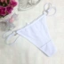 Sexy thong lady trong suốt cám dỗ người thật cotton thực bơi vải mềm bikini đồ lót T quần - G-string G-string