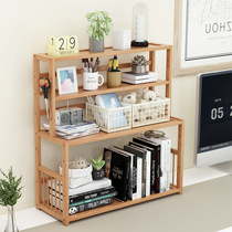 Student bookshelf on desk simple desktop childrens storage rack home office simple small bookcase dormitory storage