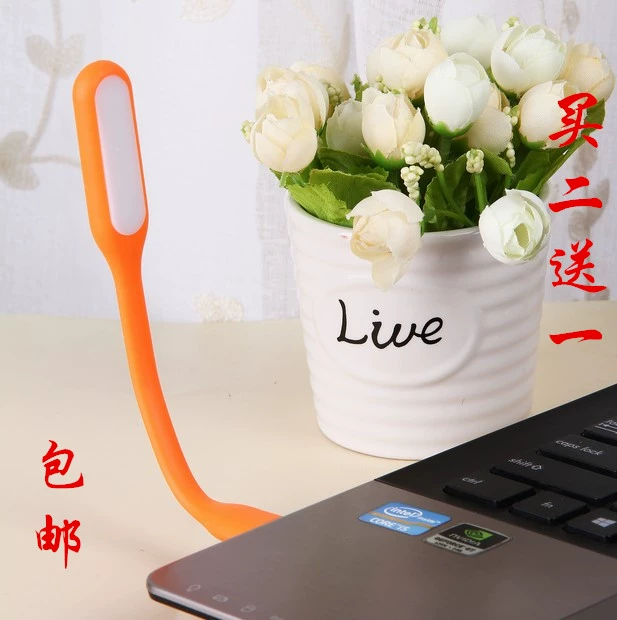 Sinh viên đại học ký túc xá sáng tạo led di động usb điện thoại di động máy tính ánh sáng đêm ánh sáng mắt bảo vệ bàn phím thanh ánh sáng - USB Aaccessories