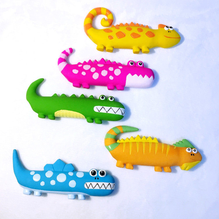 Lizard Squad Dog Sound Toys Cute Bite Resistant Fun Fadou Corgi Small Dog Puppies Toys Foreign Trade
