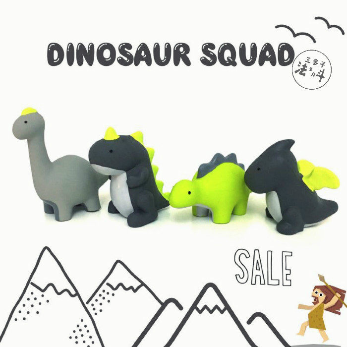 Pet Toy Dinosaur Squad Fighting Corgi Schnauzer Teddy Cute Bite Resistant Rubber Latex Interactive Dog Toy