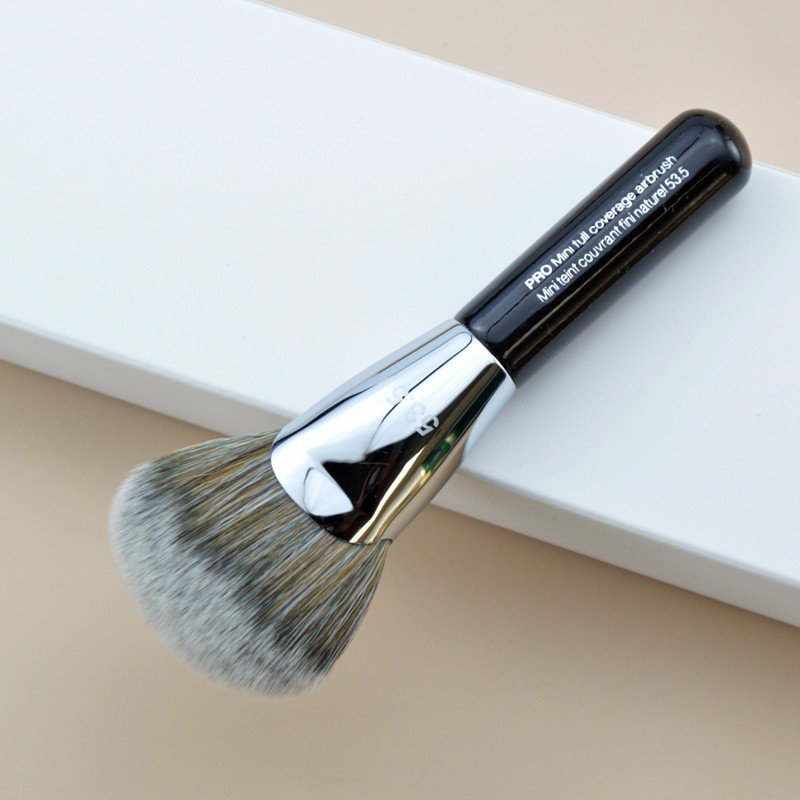 Makeup brush 53 5 portable with small short shank sector bulk powder brushed residual powder brush
