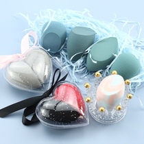 Giant soft beauty egg Ocean series Sponge puff set combination Non-latex water becomes large droplets