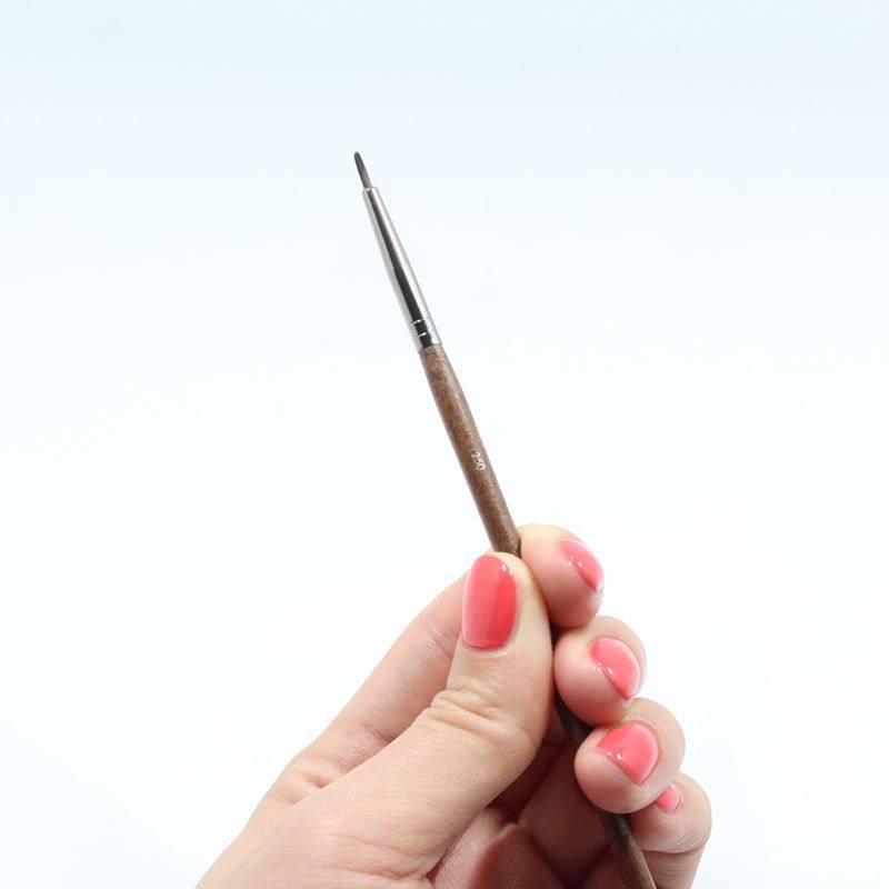 250 Number of fibres wool fine eye line brushed eye line paste brush Flawless Brush Long Rod Beginner Scholar Beauty Dresser