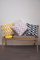 Home center pure cotton thick wave three-dimensional embroidered sofa bed big pillow big pillow comfortable cotton cloth