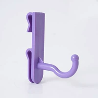 Фиолетовый большой двойной подвесной одинарный крючок