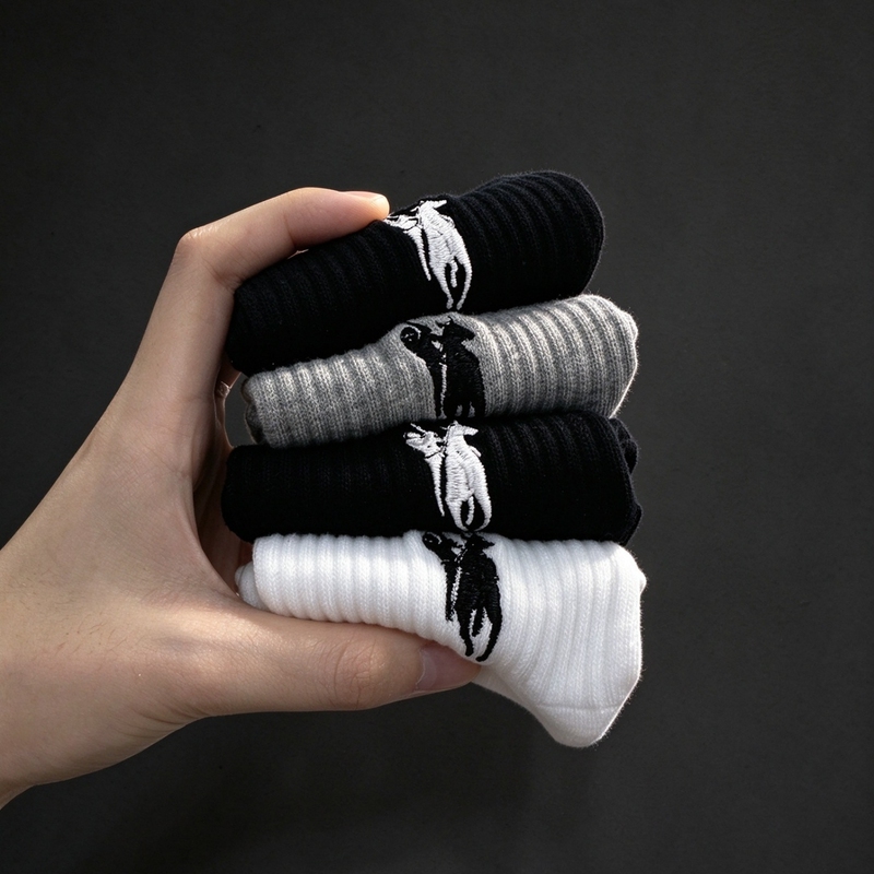 American Genuine Pure Cotton Mid-Calf Socks for Men, Autumn and Winter Thickened Sports Breathable Anti-Odor Socks, Mid-Length Socks for Men and Women American Genuine Pure Cotton Mid-Calf Socks for Men, Autumn and Winter Thickened Sports Breathable Anti-Odor Socks, Mid-Length Socks for Men and Women