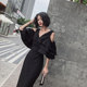 Spot clearance evening dress women's banquet noble temperament dress long high-end annual meeting host dress dress