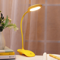 Clip table lamp Eye protection Dormitory desk College student rechargeable learning LED clip-on reading bedroom bedside night light