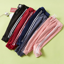 熹丫熊休闲洋气外穿儿童金丝绒运动裤