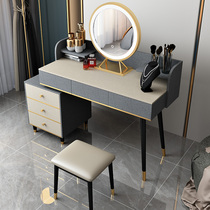 Light luxury style dressing table bedroom modern simple makeup table storage cabinet integrated Nordic small apartment