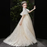 Элитное вечернее платье, детский наряд для музыкальных выступлений, платье девочки цветочницы, манекен головы, делается под заказ