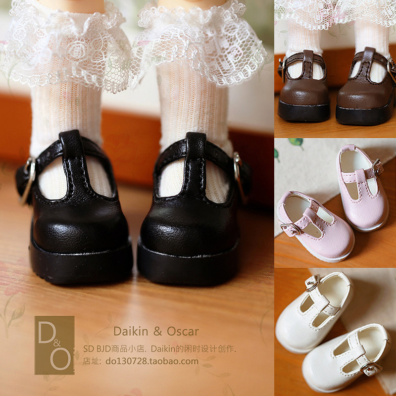 DO bjd6 Sub-dolls shoes imda3 0 Landscape Buckle Dinged Student Shoes 1 6yosd Carb Gem Men and women