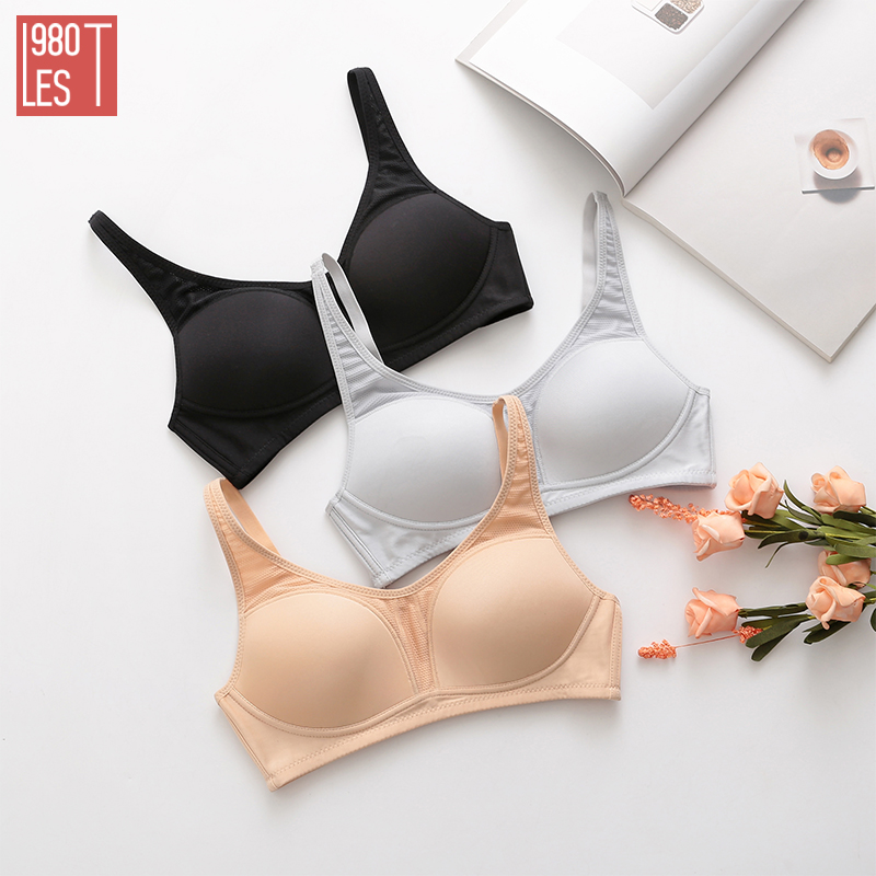 (Busty lingerie)les1980 Japanese schoolgirl thin breathable rimless sports busty small bandeau