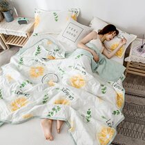 Summer cool quilt is air-conditioned by summer quilt thin student quilt single double bed machine wash summer lunch break four seasons