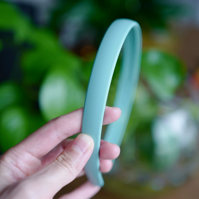 Ba phụ kiện tóc trẻ em nhập khẩu rắn màu đầu headband học sinh mũ bảo hiểm không trơn trượt dây buộc tóc cute