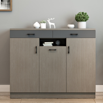 Shoe cabinet Nordic simple modern foyer cabinet Entrance cabinet Multi-functional assembly small apartment living room storage cabinet
