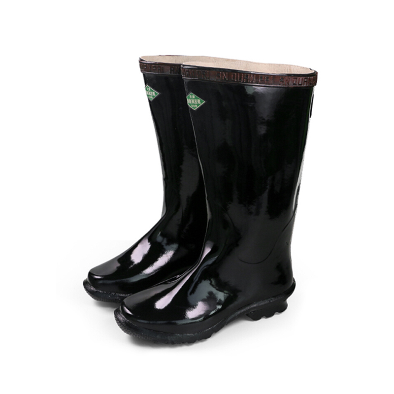 Safety brand high-tube water shoes men's and women's labor protection shoes wear-resistant non-slip acid-alkali-resistant rubber boots shock-absorbing waterproof non-slip work shoes