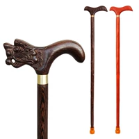 Một ông già đi gậy gỗ rắn Ông già biến gậy đi bộ của ông già 80 tuổi quay tay 扙 桂 tủ Zhang trekking - Gậy / gậy gậy chống chân
