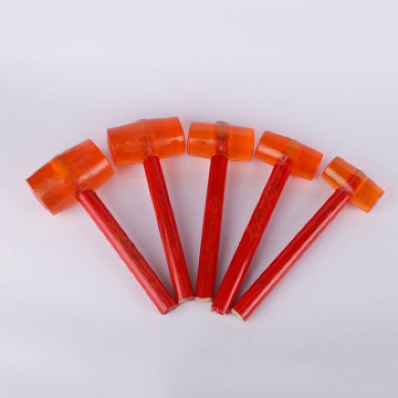 Transparent rubber hammer rubber hammer plastic hammer hammer floor tile decoration and installation hammer