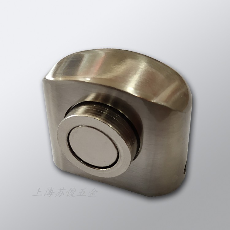 Thick door to absorb new door to anti-crash door stealth suction door bedroom door zinc alloy strong magnetic mute door touch