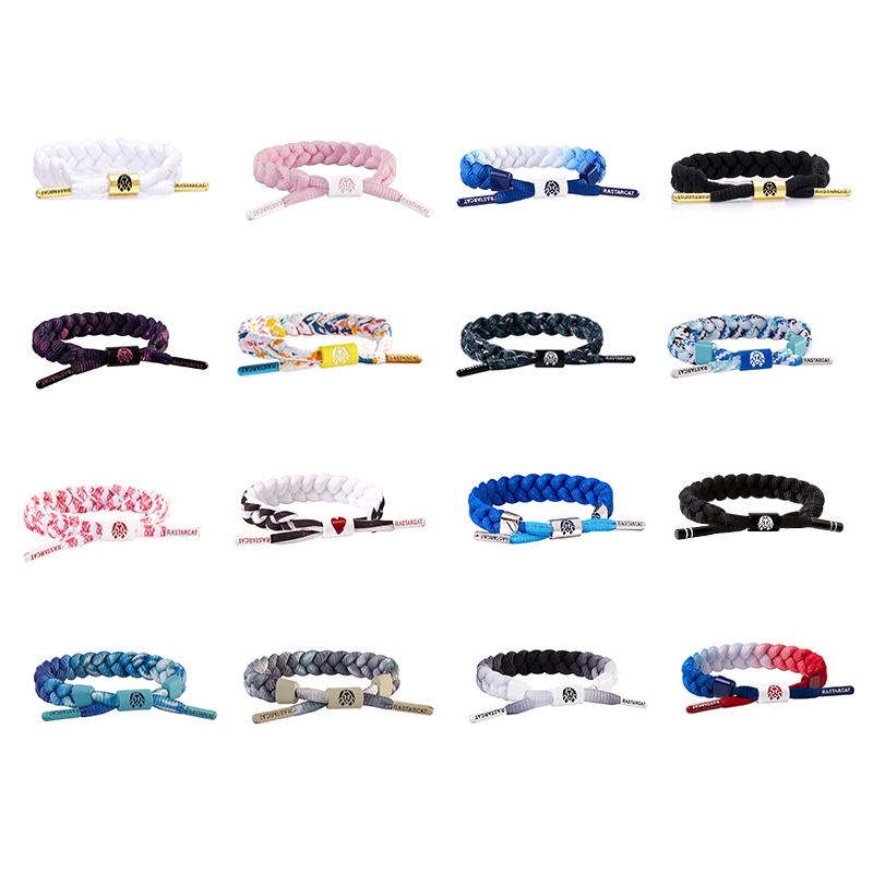 Little Lion Rainbow Bracelet Couple Set Reflective Valentine's Day Limited Edition Woven Bracelet for Men and Women Mini Student Authentic