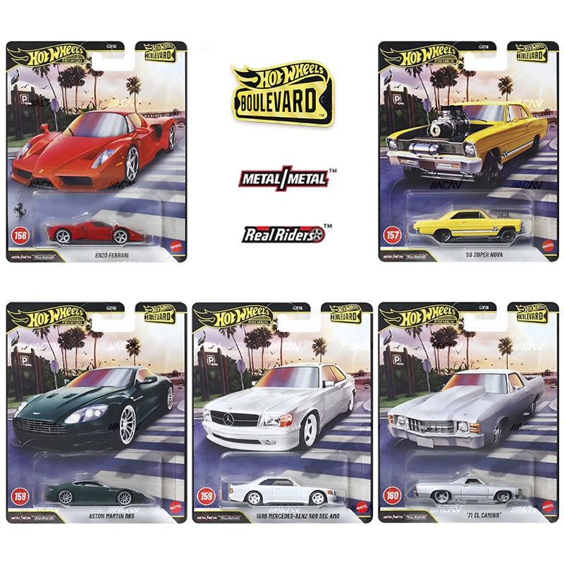 Hot Wheels Gjt68 Garden Avenue Ferrari Mercedes Aston Martin Alloy Car Model with Metal Base and Rubber Tires Hot Wheels Gjt68 Garden Avenue Ferrari Mercedes Aston Martin Alloy Car Model with Metal Base and Rubber Tires