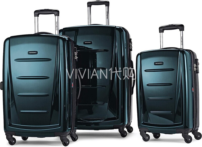 Чемодан 美国代购包税 samsonite 新秀丽 winfield 2 三件套旅行箱行李箱