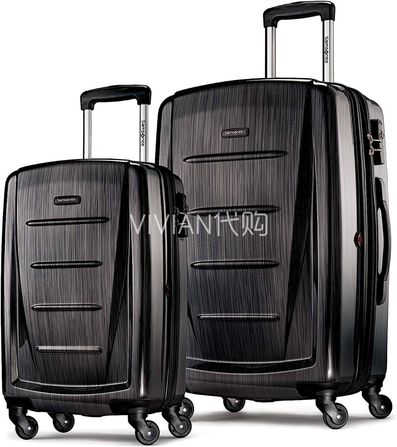 Чемодан 美国代购包税 samsonite 新秀丽 winfield 2 三件套旅行箱行李箱
