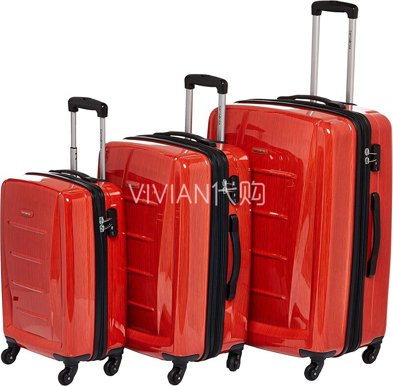 Чемодан 美国代购包税 samsonite 新秀丽 winfield 2 三件套旅行箱行李箱