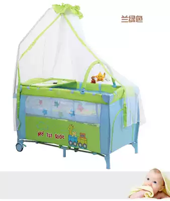 Multifunctional crib export Folding Baby Shaker Baby products baby play bed bed child bed