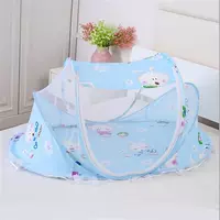 Маленькая кролика голубая хлопчатобумажная подушка