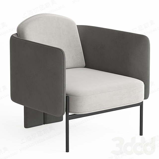 Italian Light Luxury Single-person Sofa Chair Modern Simple Hotel Living Room Luxury Designer Sales Building Creative Leisure Chair