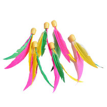 Black cow board feather ball Three hair ball high pinball 1