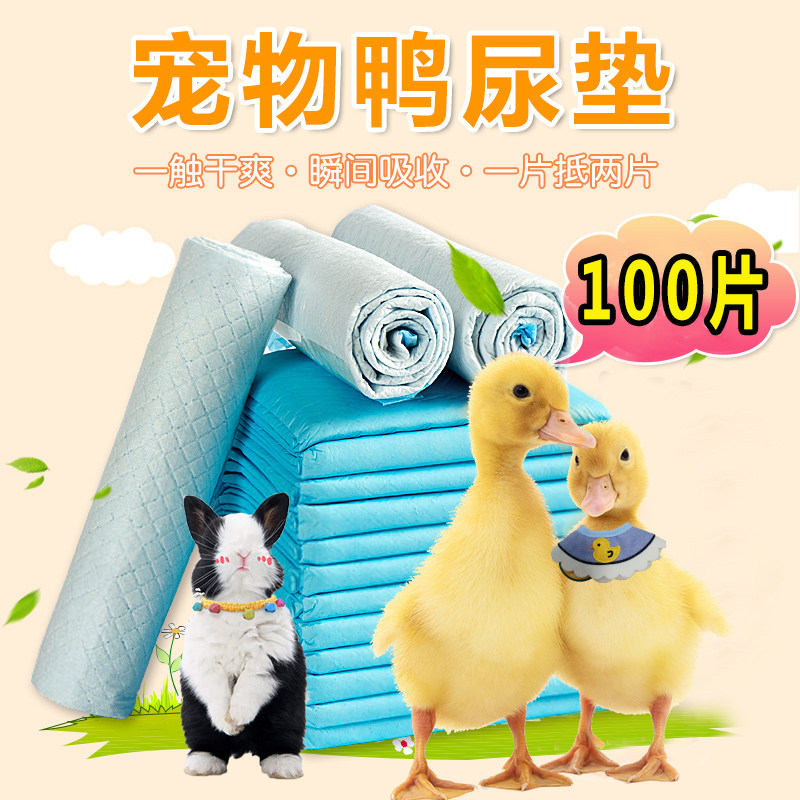 Small Duck Rabbit Urine Not Wet Mat Pets Deodorize to Taste Absorbent Cole Duck Raising Small Chicken To Pick Up Faecal Shit Special Supplies