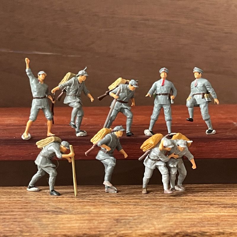 Lewan Micro Model Original Long March and Anti-Japanese War Red Army Miniature 64/87/43 Scale Handmade Figure Scene Model Sand Table Lewan Micro Model Original Long March and Anti-Japanese War Red Army Miniature 64/87/43 Scale Handmade Figure Scene Model Sand Table