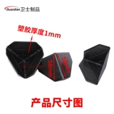 Пластиковые накладки на углы, салфетка для лица, коробка, мебель, защита от столкновений