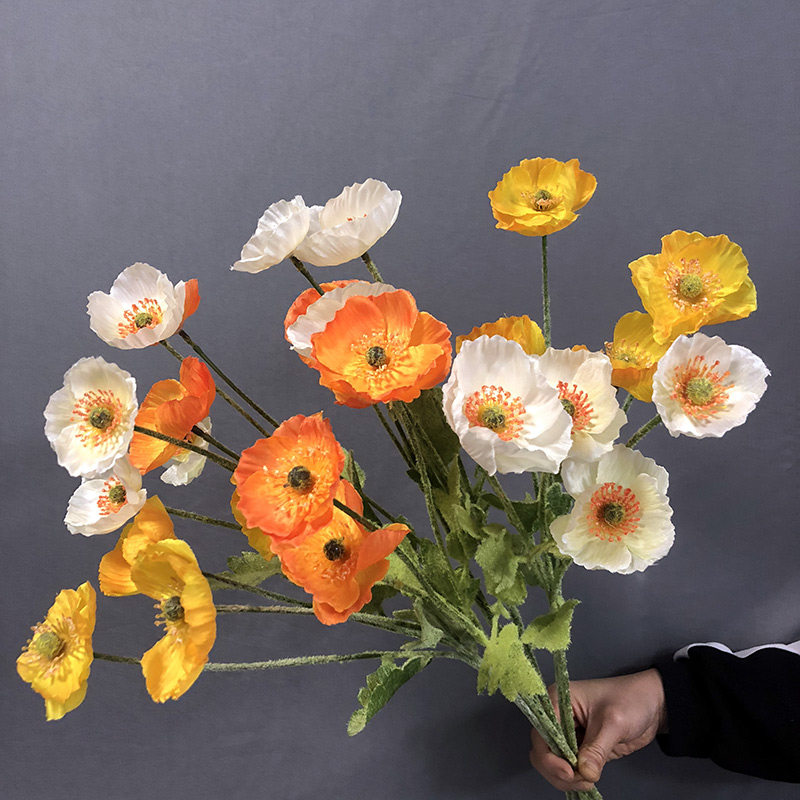 Simulation Yumei fake flower simulation flower dry flower bouquet fake flower wedding flower arrangement flower material wedding decoration flower ornament