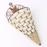 Сельская домашняя мебель цветочная корзина цветочной корзины