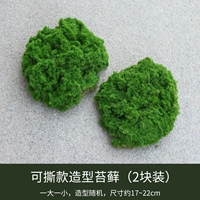 Тип Мосс Темно -зеленый 2 штуки