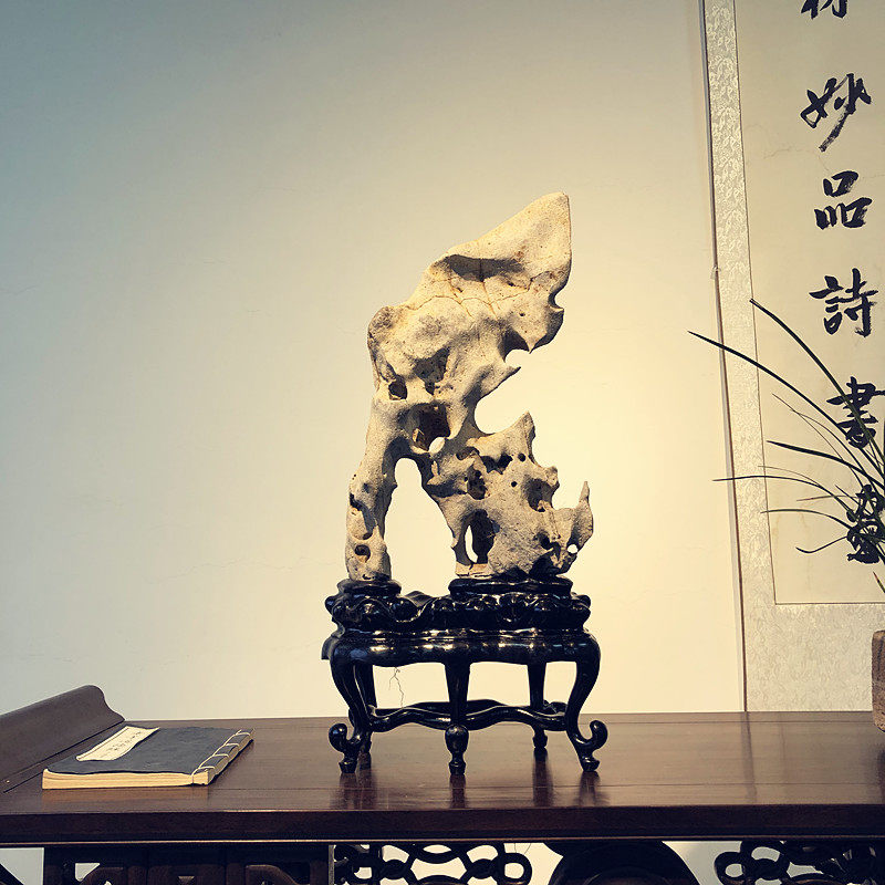 Suzhou Taihu Stone Garden Fake Mountain Villa Chinese Style Ornamental Stone Lingbi Stone Natural Original Stone Taishan Stone