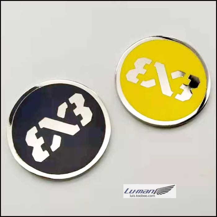 Alloy Three-On-Three 3X3 Three-Player Basketball Referee Coin Toss/Coin/Possession Change Identification Alloy Three-On-Three 3X3 Three-Player Basketball Referee Coin Toss/Coin/Possession Change Identification