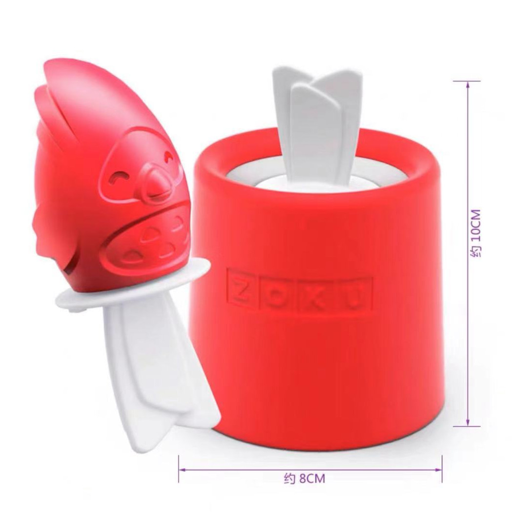 American brand imported ZOKU single-pack popsicle mold bird abrasive