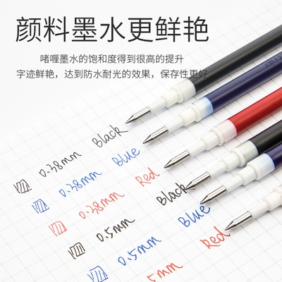 Японская пилот Payo Juice Juice Core LP2RF-8EF Нейтральная доска голова головы черное ядро ​​черное 0,5 мм